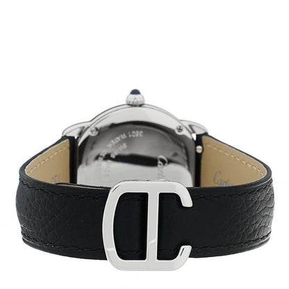 Stainless Steel Calfskin 29mm Ronde Solo Quartz Watch
