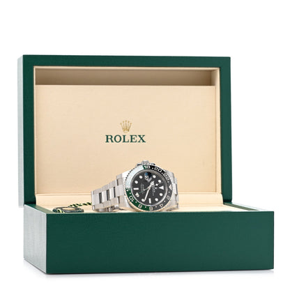 Stainless Steel 40mm Oyster Perpetual Date GMT Master Ⅱ Sprite Watch 126720VTNR