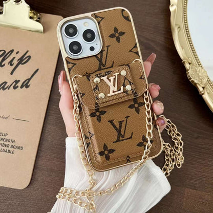 Wallet Chain Phone Case  for iphone