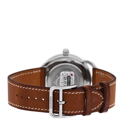 Stainless Steel Barenia 38mm Arceau Quartz Watch Fauve