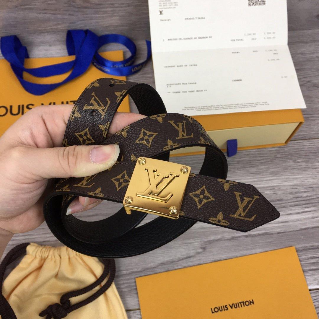 Leather Belt Louis Vuitton