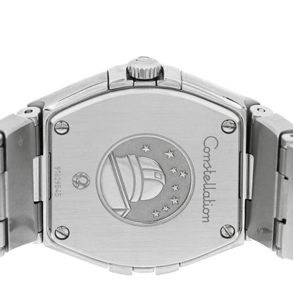 Stainless Steel Diamond Bezel 24mm Constellation Automatic Watch Black 123.15.24.60.01.001