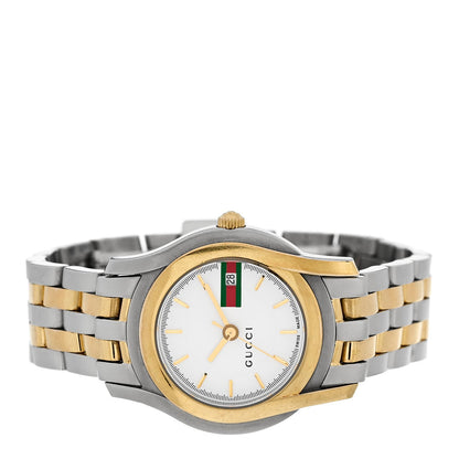 Stainless Steel 27mm 5500L Two Tone Quartz Watch