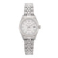 Stainless Steel 18K White Gold Diamond 26mm Oyster Perpetual Datejust Watch Silver Jubilee 79174