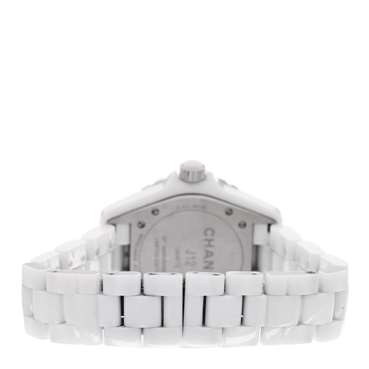 Stainless Steel Ceramic 38mm J12 Phantom Automatic Watch White