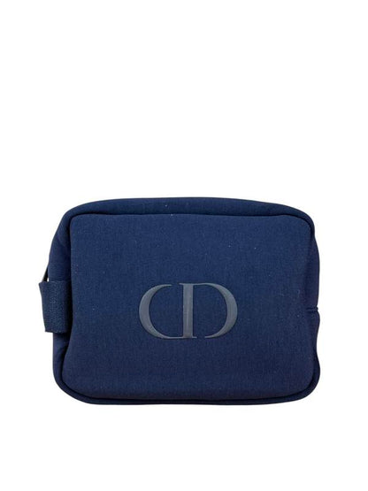 Dior Beauty Navy Soft Cosmetic Zip Pouch Rovelle Bags