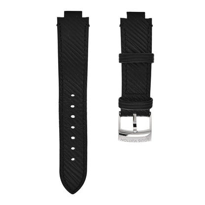 Stainless Steel Monogram Diamond 33mm Tambour Slim Quartz Watch