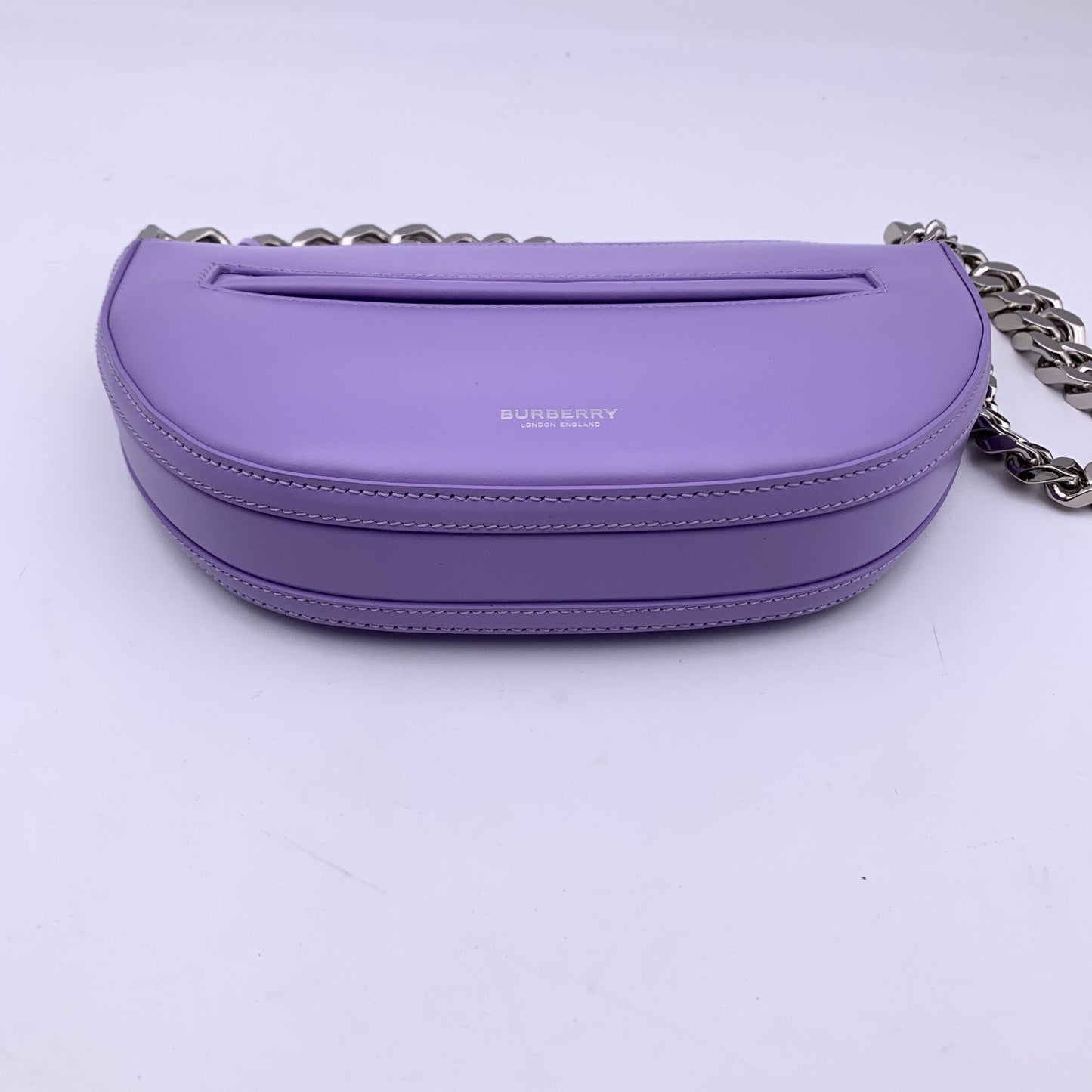 Burberry Lillac Mini Leather Purple Shoulder Bag