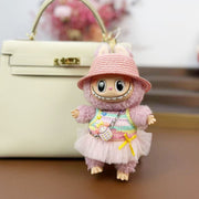 [Baby + Baby Clothing] Rab Clothing Bag Pendant Cute Vinyl DIY Doll Doll Keychain Pendant Gift