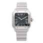 Stainless Steel 39.8mm Santos De Cartier Automatic Watch Green