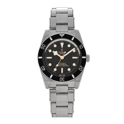Stainless Steel 37mm Black Bay Fifty Four Automatic Watch Black 79000N