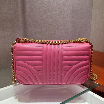 Medium Leather Prada Diagramme Bag