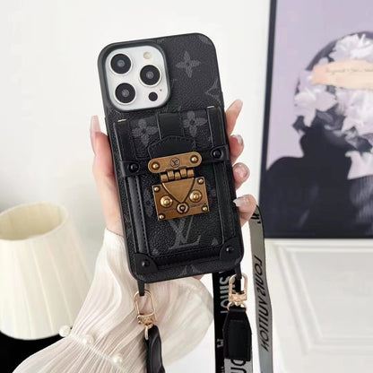 Luxury  Leather card  phone case for iphone