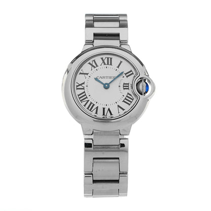 Stainless Steel 28mm Ballon Bleu De Cartier Quartz Watch