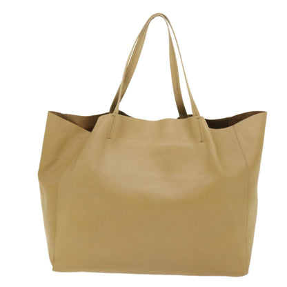 Luxury CELINE Shoulder Bag Leather Beige ep1109