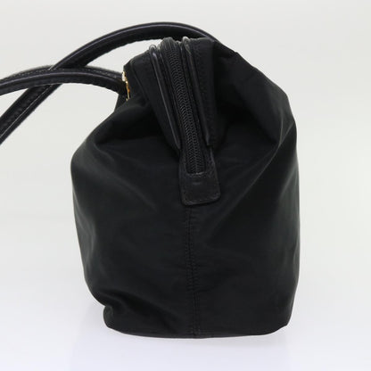 Luxury CELINE Shoulder Bag Nylon Leather Black ep1289