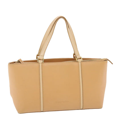Burberry Auth Leather Black Handbag