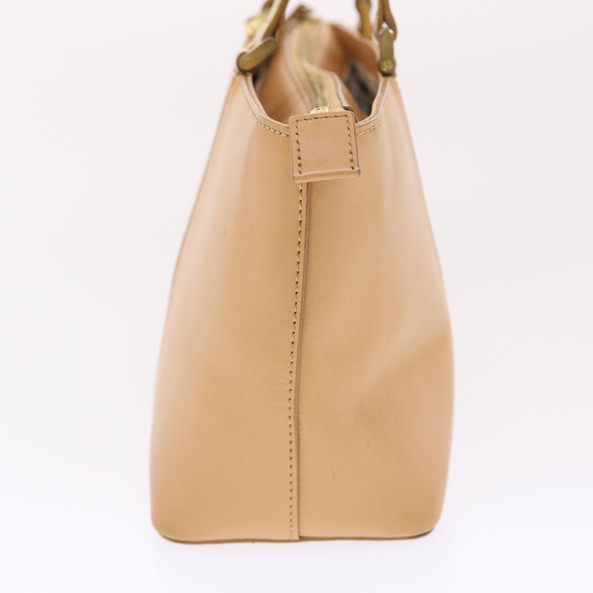 Burberry Auth Leather Black Handbag