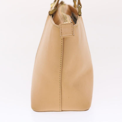 Burberry Auth Leather Black Handbag