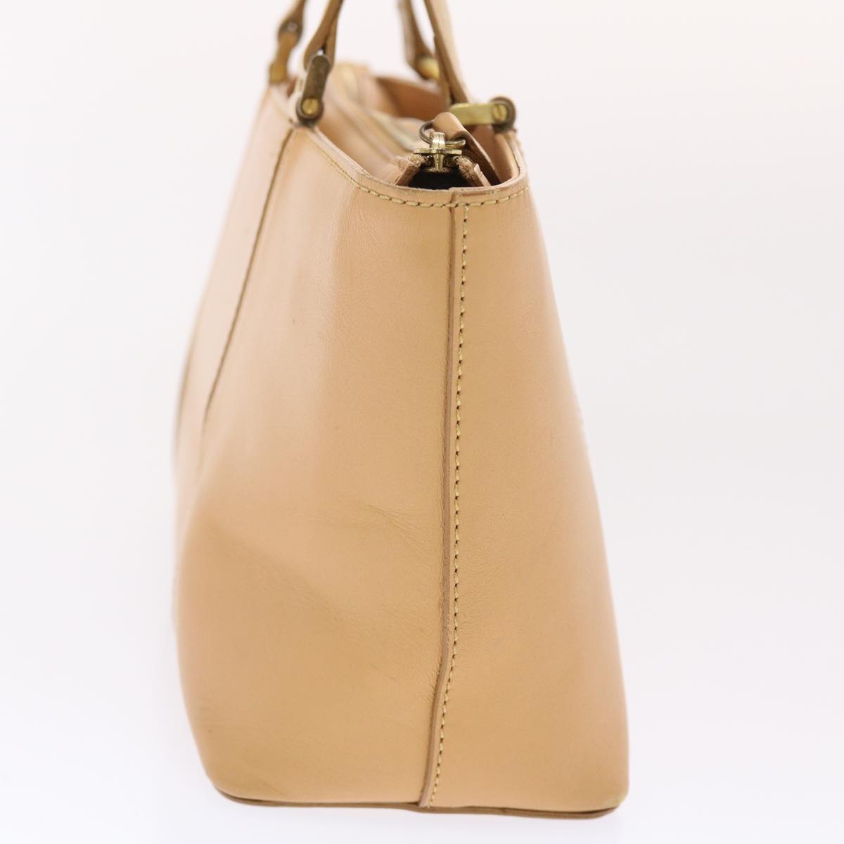 Burberry Auth Leather Black Handbag