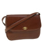 Luxury CELINE Shoulder Bag Leather Brown ep1383