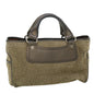 Luxury CELINE C Macadam Canvas Hand Bag Brown ep1454