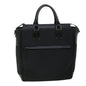 Burberry Auth Canvas Black Tote Bag Style 2