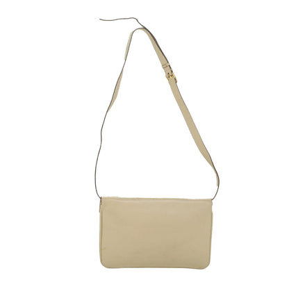 Luxury CELINE Shoulder Bag Leather Beige ep1657