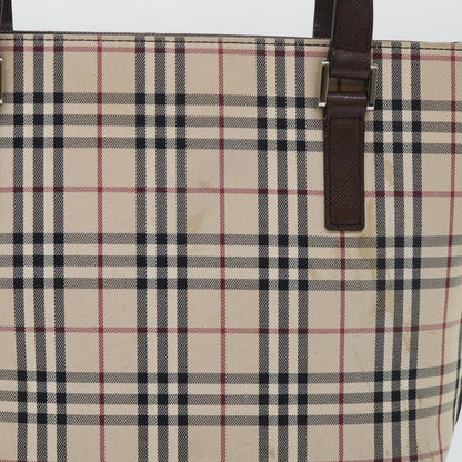 Burberry Auth Leather Beige Shoulder Bag Style 3
