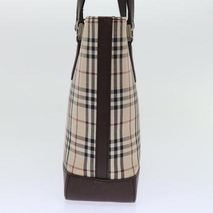 Burberry Auth Leather Beige Shoulder Bag Style 3