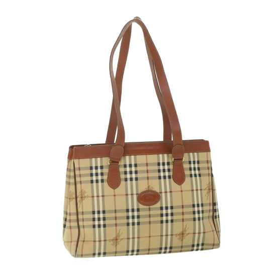 Burberry BURBERRYSs Nova Leather Beige Tote Bag