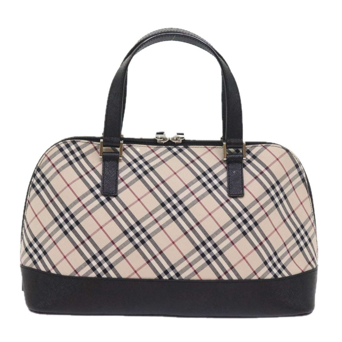 Burberry Nova Auth Canvas Beige Handbag Style 26