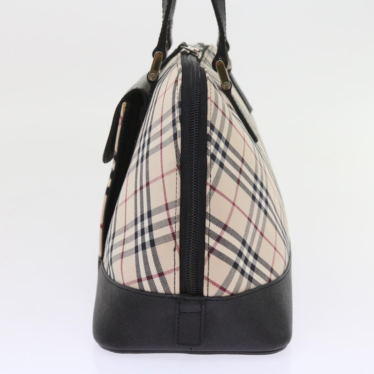 Burberry Nova Auth Canvas Beige Handbag Style 26