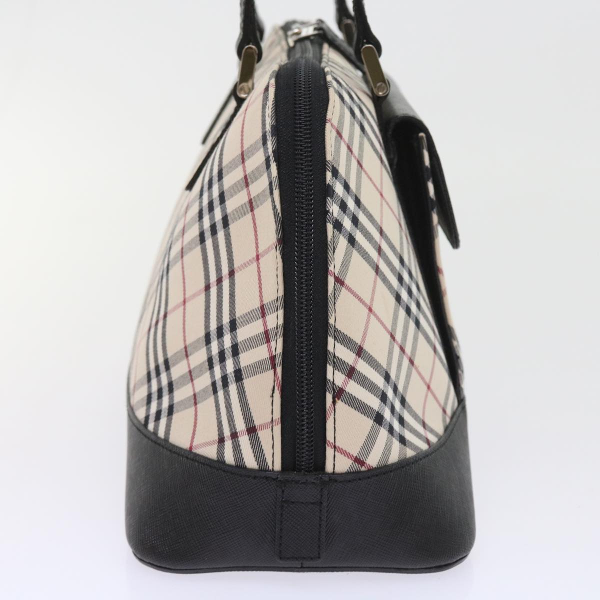 Burberry Nova Auth Canvas Beige Handbag Style 26