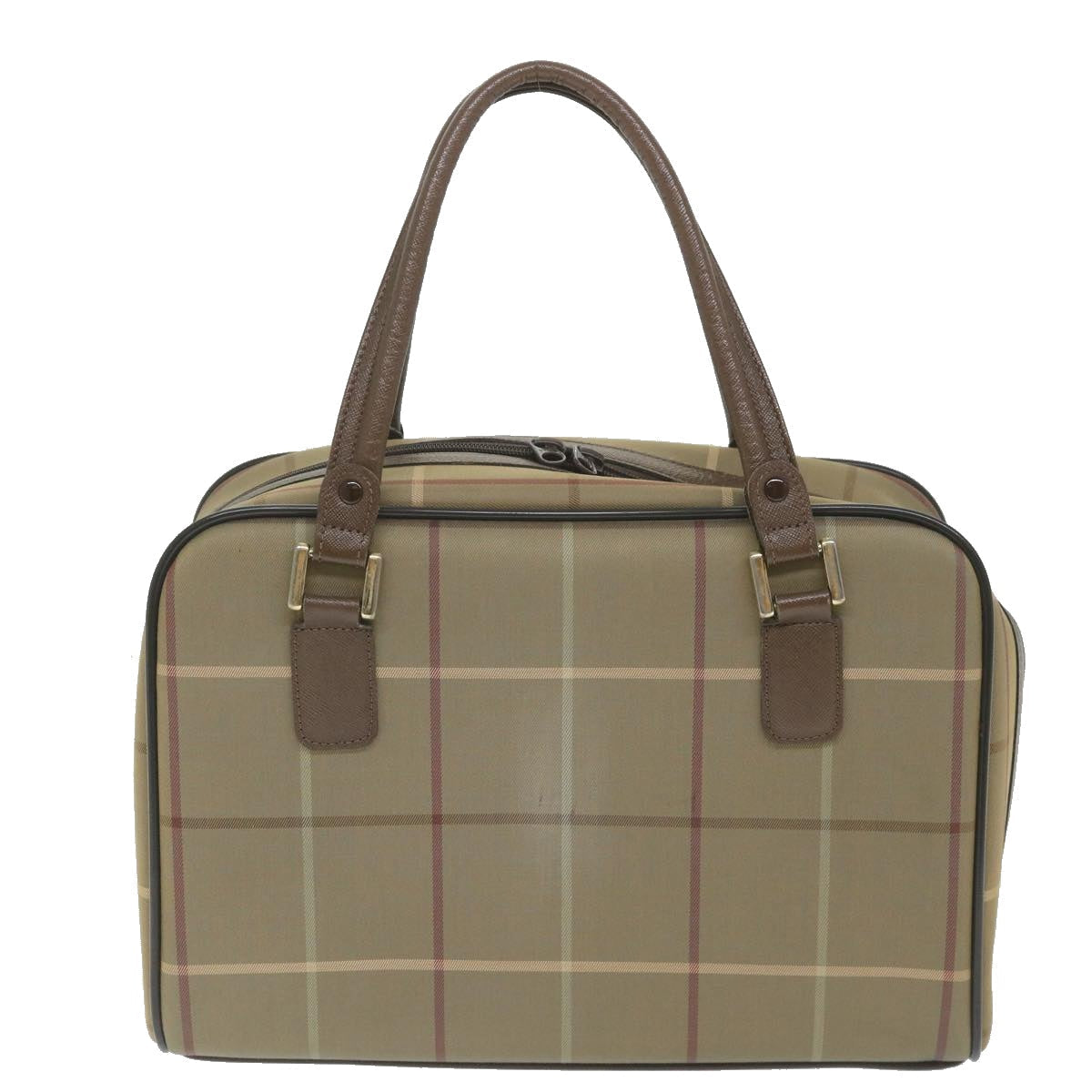 Burberry BURBERRYSs Nova Canvas Brown Handbag Style 2