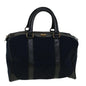 Luxury CELINE C Macadam Canvas Boston Bag Navy ep2240