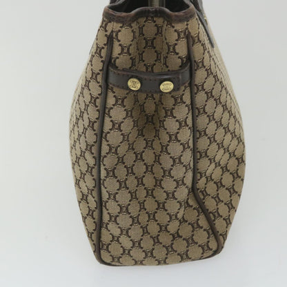 Luxury CELINE Macadam Canvas Tote Bag Beige ep2286