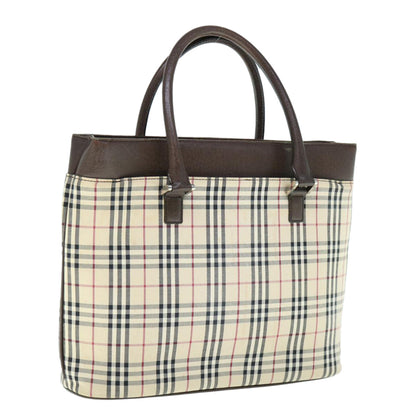 Burberry Nova Auth Nylon Beige Tote Bag Style 3