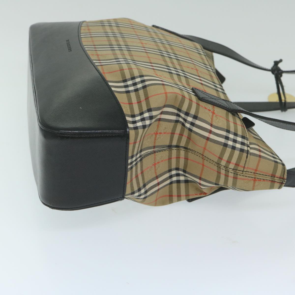 Burberry Nova Auth Canvas Beige Shoulder Bag Style 7