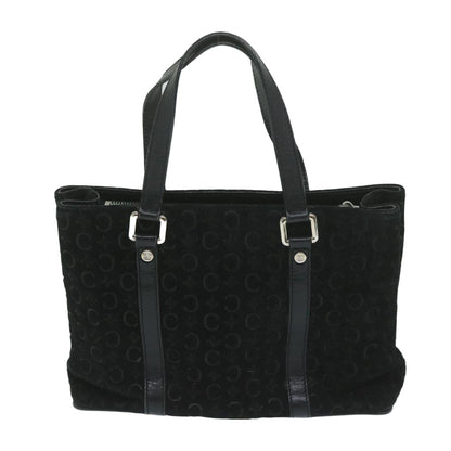 Luxury CELINE C Macadam Canvas Hand Bag Black ep2899