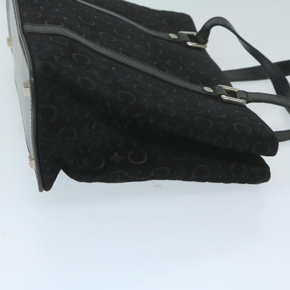 Luxury CELINE C Macadam Canvas Hand Bag Black ep2899