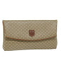 Luxury CELINE Macadam Canvas Clutch Bag Beige ep2934