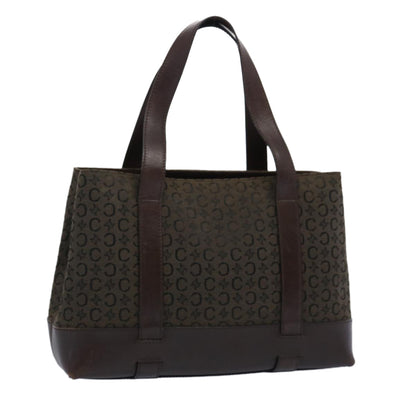 Luxury CELINE C Macadam Canvas Tote Bag Brown ep3195