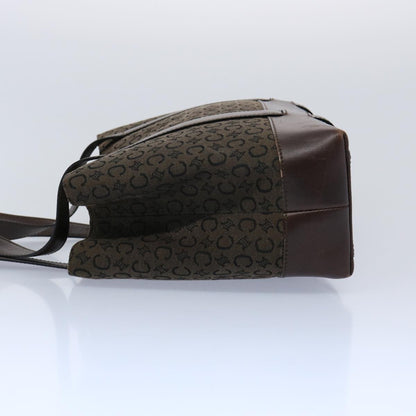 Luxury CELINE C Macadam Canvas Tote Bag Brown ep3195