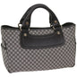 Luxury CELINE Macadam Canvas Hand Bag Gray ep3314