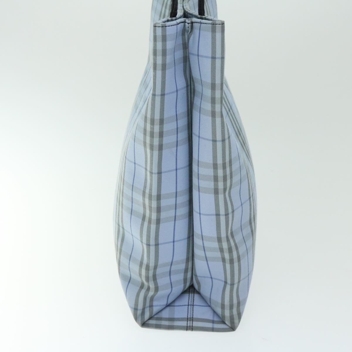 Burberry Nova Light Nylon Blue Handbag