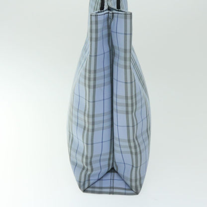 Burberry Nova Light Nylon Blue Handbag