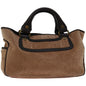 Luxury CELINE Hand Bag Suede Brown ep3598