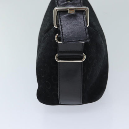 Luxury CELINE C Macadam Canvas Shoulder Bag Black ep3728