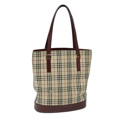 Burberry Nova Auth Canvas Beige Tote Bag Style 6